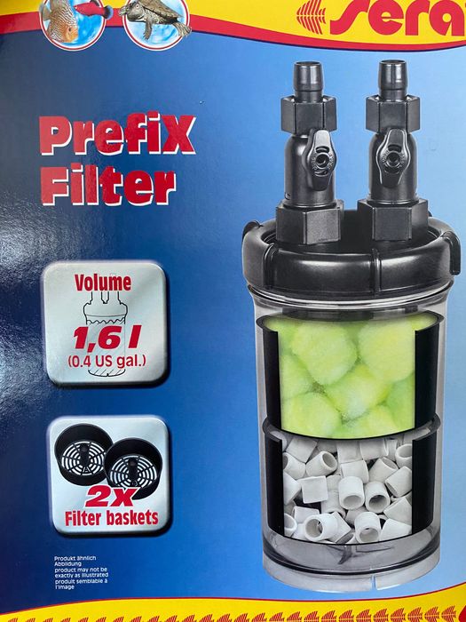 Prefiltr Sera prefix filter do akwarium