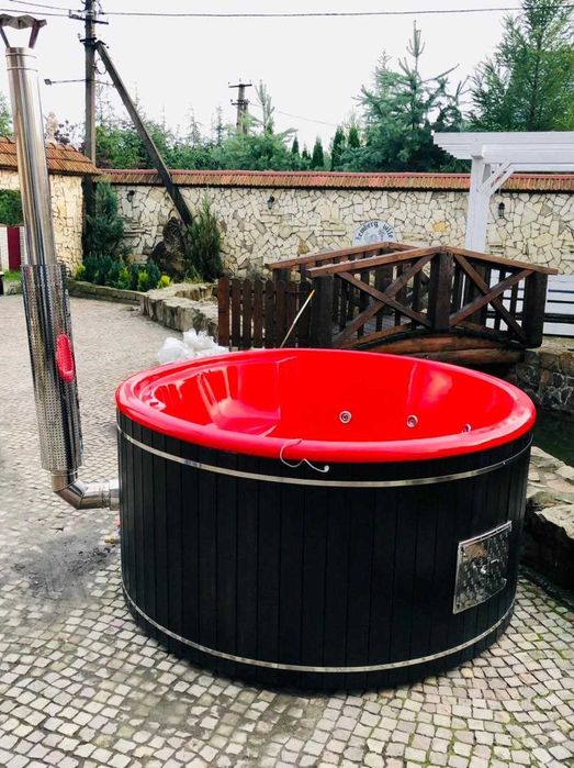 Чан на дрова Спа купіль мобільна Спа комплекс баня сауна