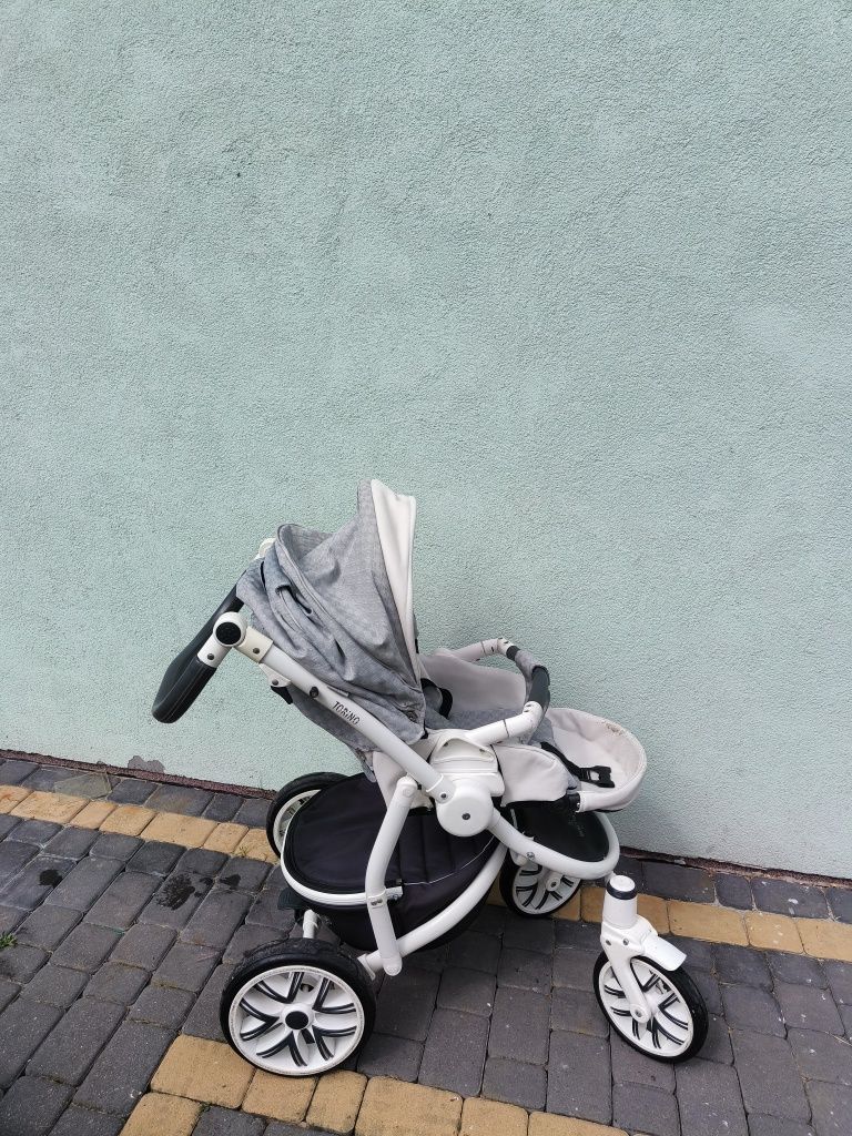 Wózek Bebetton Torino gondola spacerówka fotelik maxi-cosi + adapter