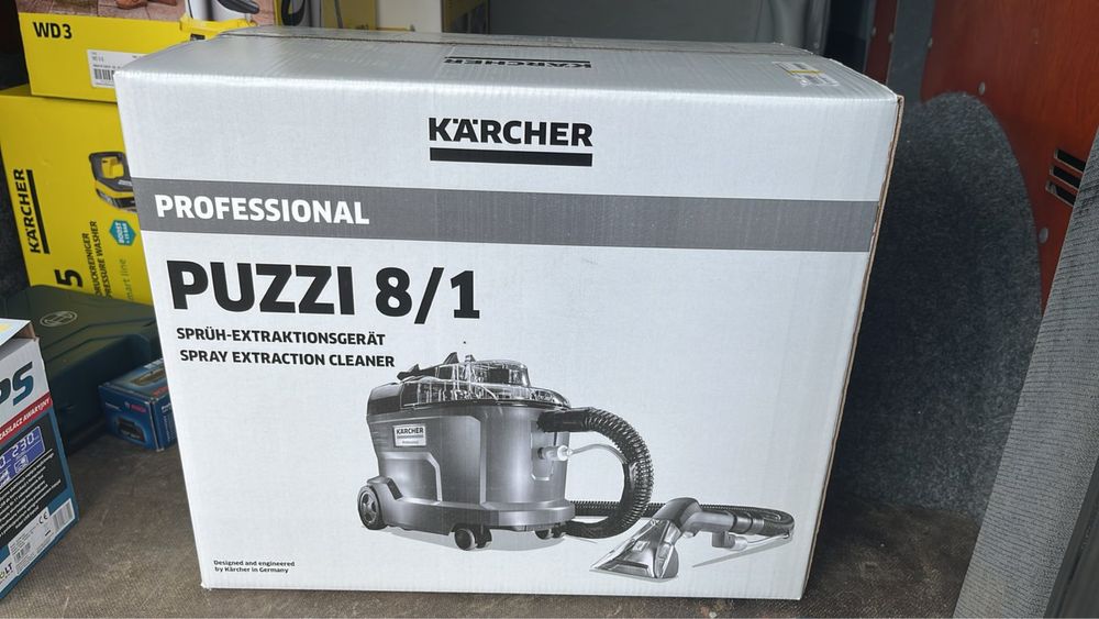 Karcher Puzzi 8/1, 10/1 миючі пилососи для хімчистки та клінінгу