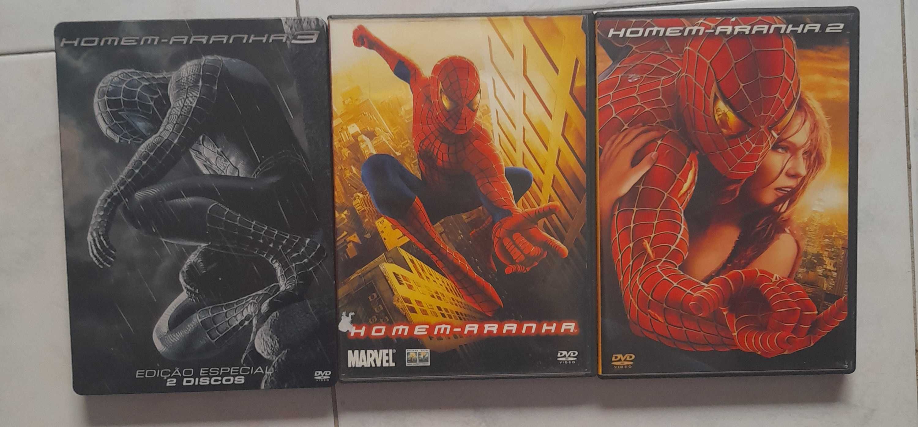 Trilogia dvd spider man