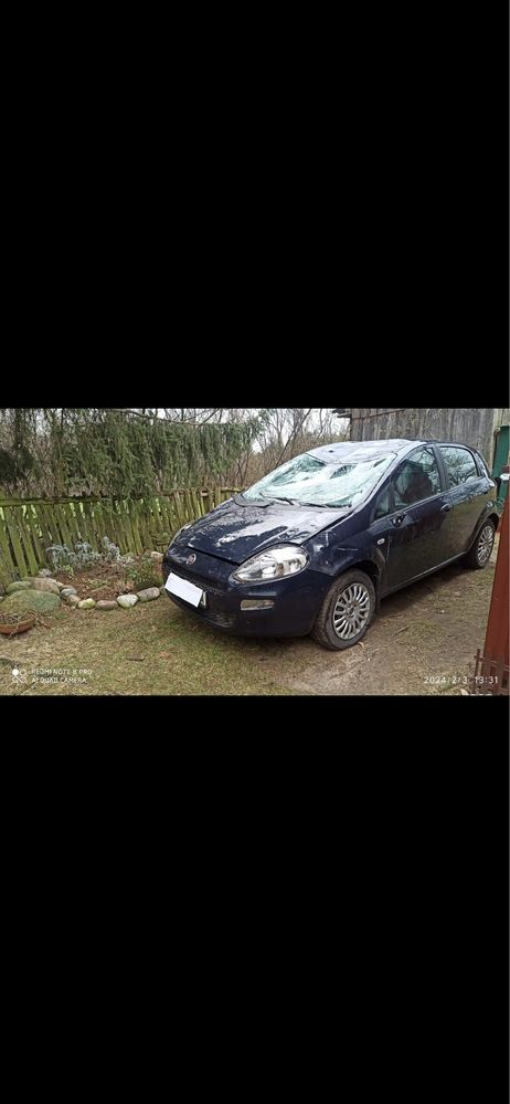 Uszkodzony fiat punto 1.4