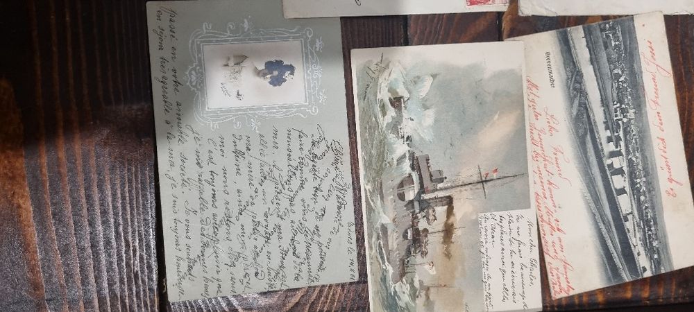 Stare widokówki i koperty