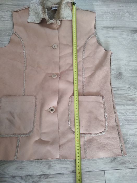 Kamizelka, bezrękawnik, kożuch Favorite Cybill Jeans 36, okrycie