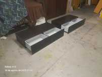 2 modulos Ikea Besta de 2 gavetas cada