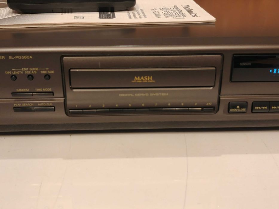 TECHNICS SL-PG580A ! Piękny ODTWARZACZ CD ! ORG Instrukcja ! Pilot