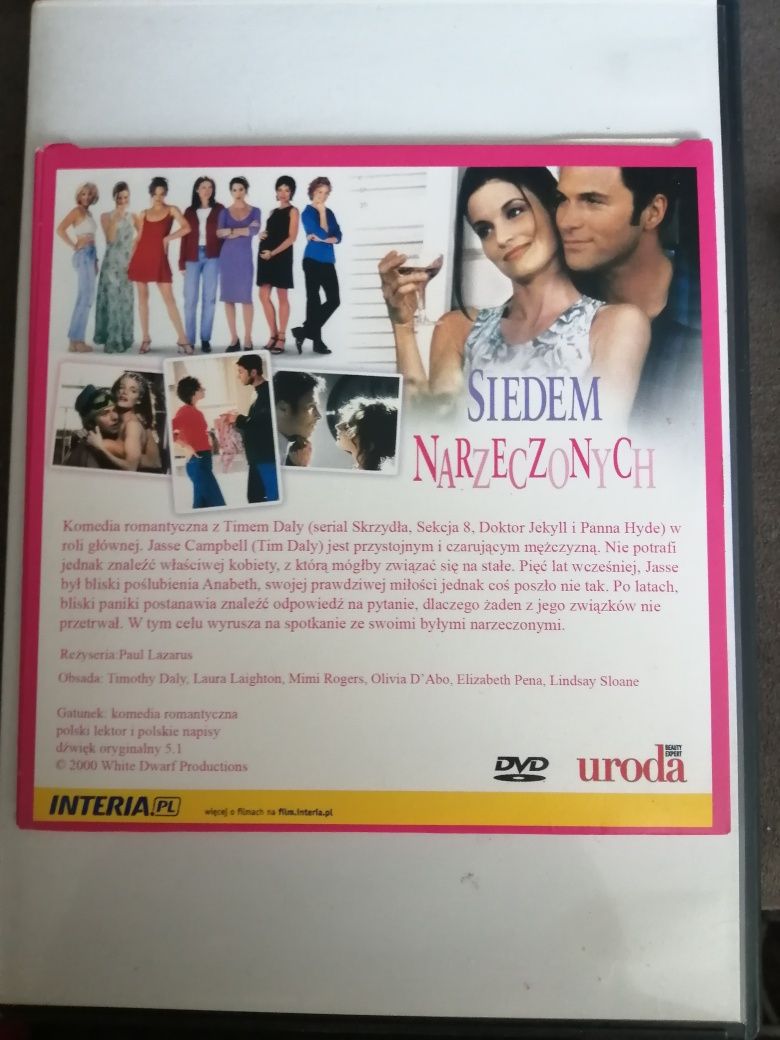 Siedem narzeczonych film DVD