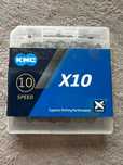 Łańcuch rowerowy KMC X10 10 speed 114 ogniw + spinka