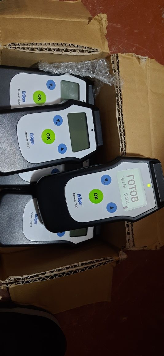 Alkomat alkotest Drager  6510 new з білим дисплеєм найновіший