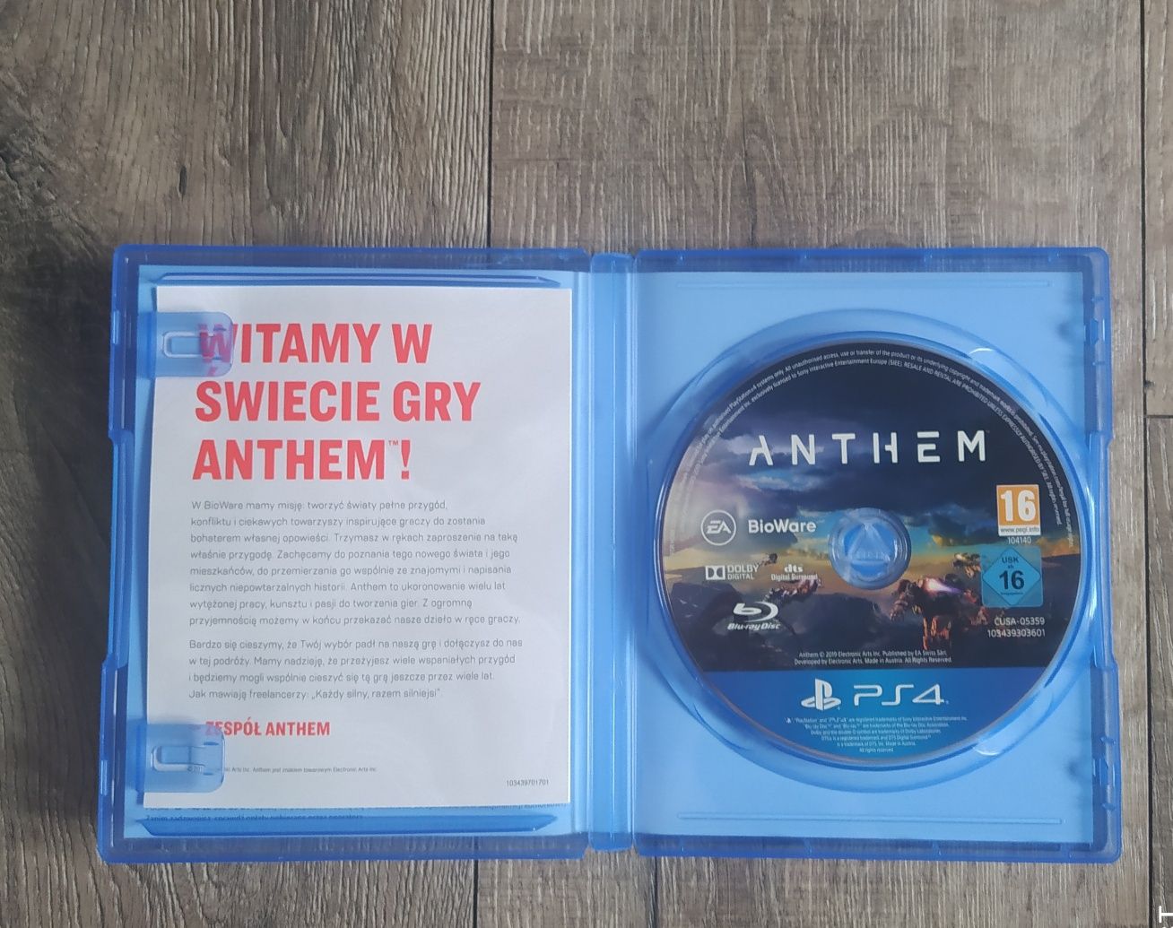 Gra PS4 Anthem PL Wysyłka