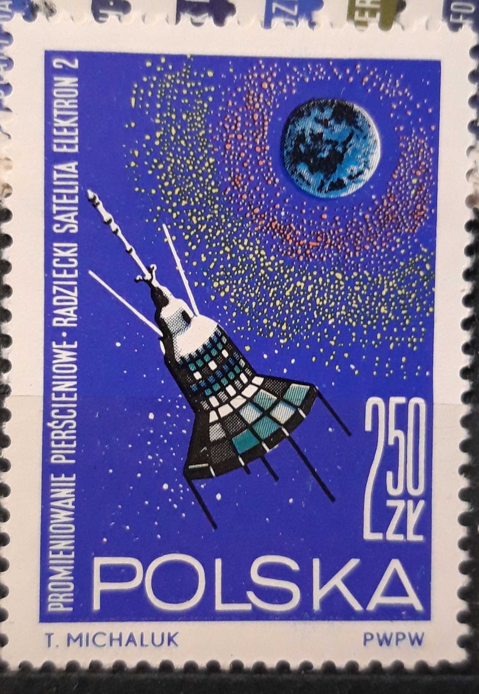 Znaczek pocztowy z błędem druku. Fi 1409, kasowany, bez kleju.