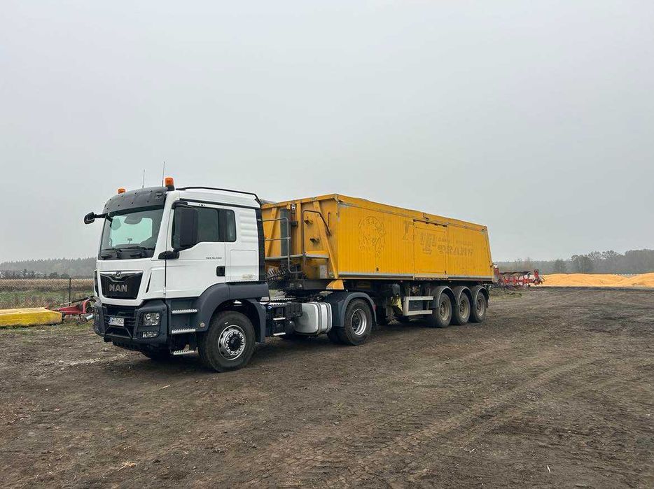 Usługi Rolnicze, Koszenie zbóż, kukurydzy, rozrzucanie obornika, wapna