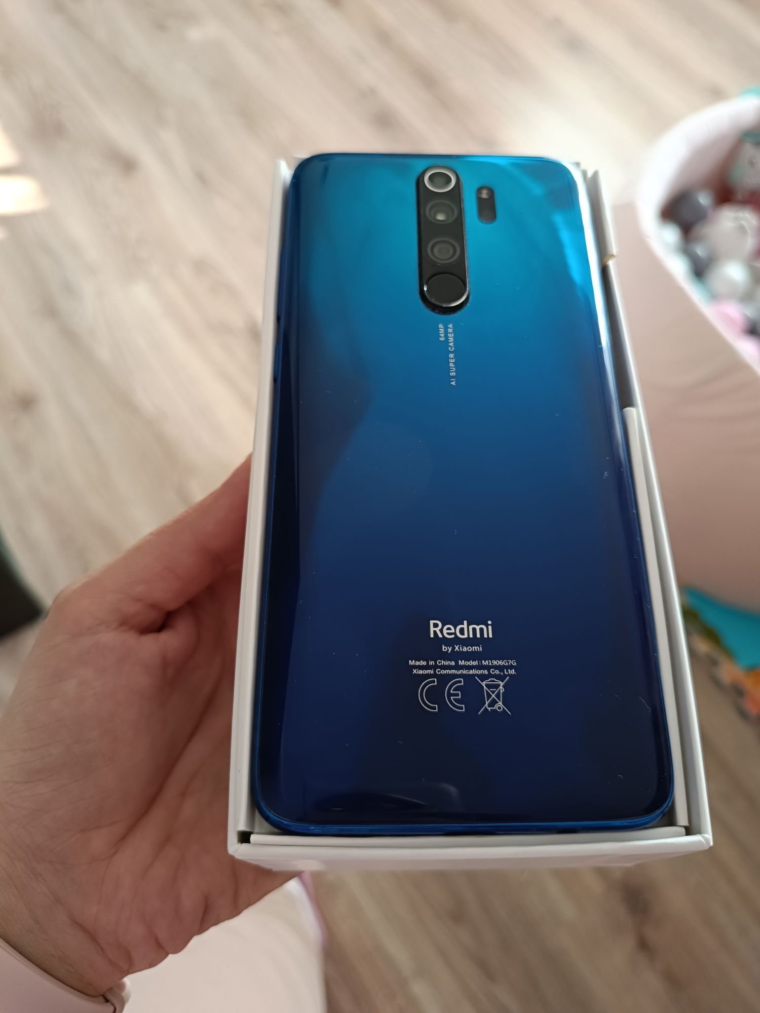 Xiaomi redmi note 8 pro 4/64 niebieski