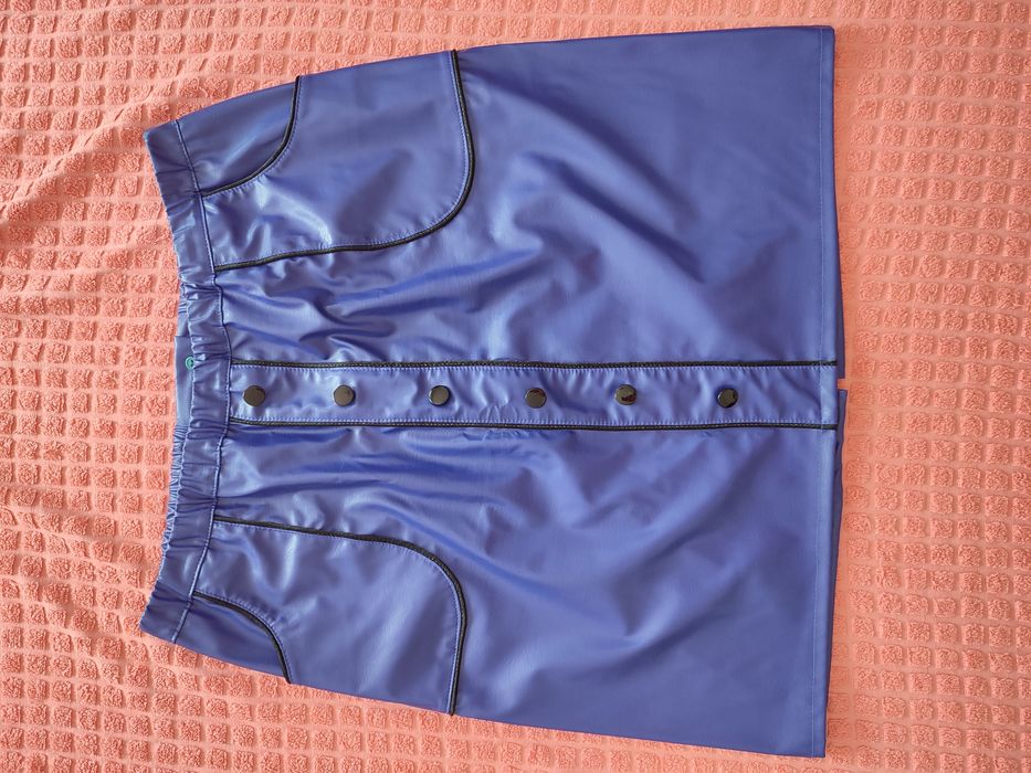 Спідниця юбка еко шкіра 58р