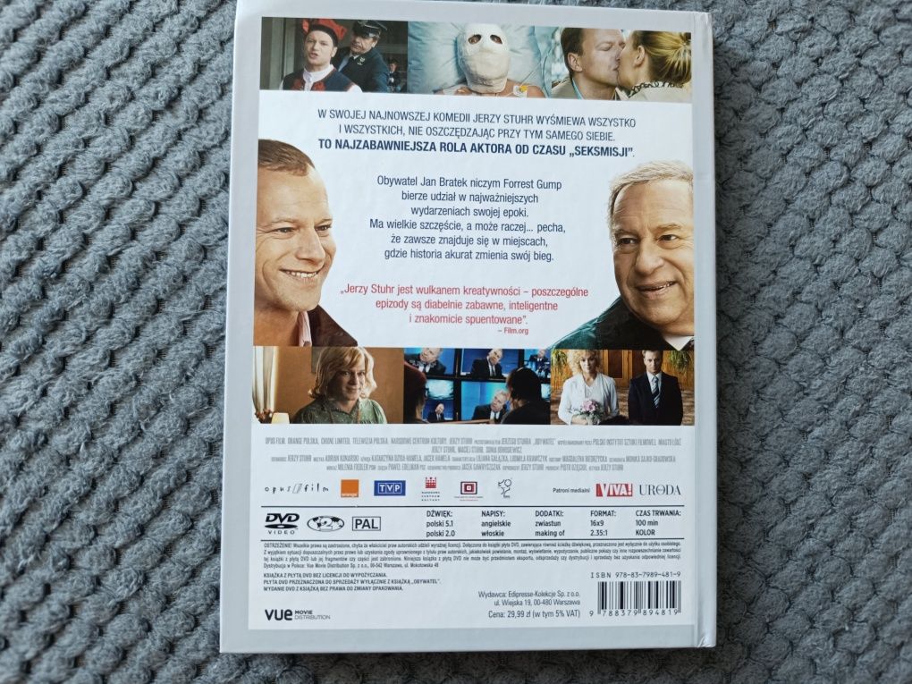 Film DVD Obywatel Stuhr