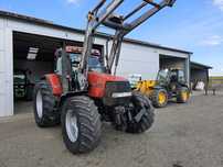 Case MX 120 Maxxum 6 cylindrów z Ładowaczem Faucheux , przedni TUZ