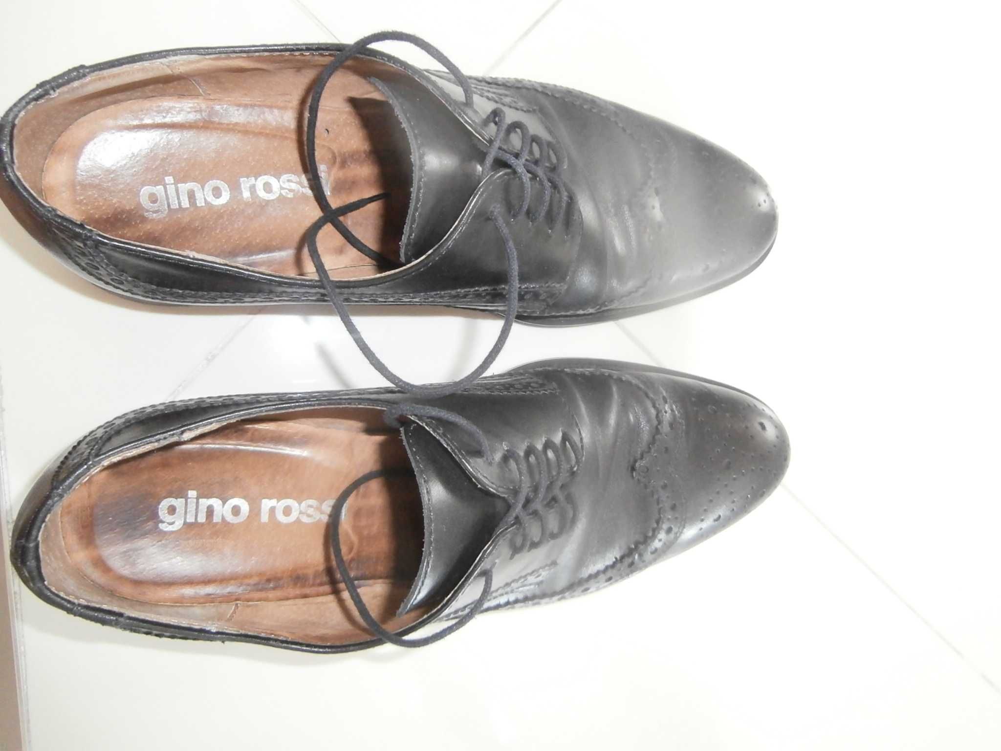 Gino Rossi buty męskie eleganckie stan bdb roz.40