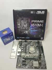 Комплект s1200 Asus Prime H510M-E i3 10100f DDR4 HyperX Fury 16gb