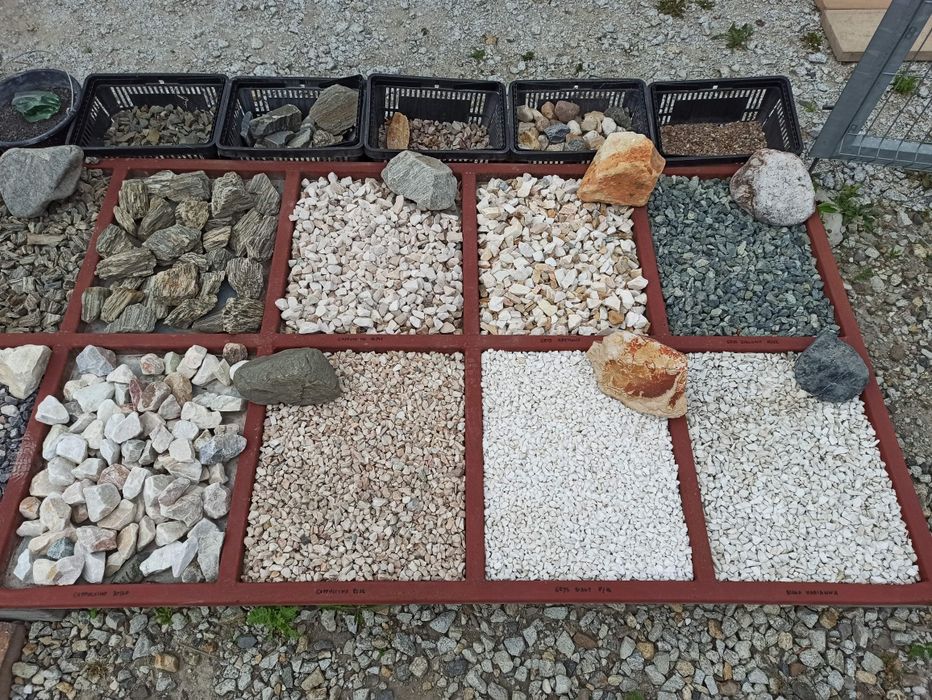 Kamienie ozdobne ogrodowe kora sosnowa Poznań Szczepankowo