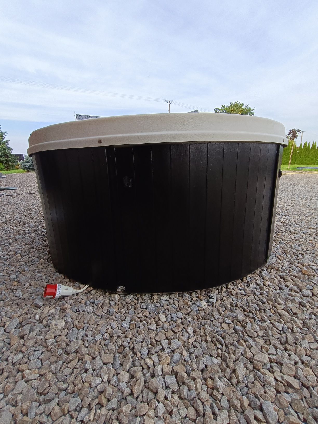 Jacuzzi okragle ogrodowe całoroczne 180 cm system Balboa
