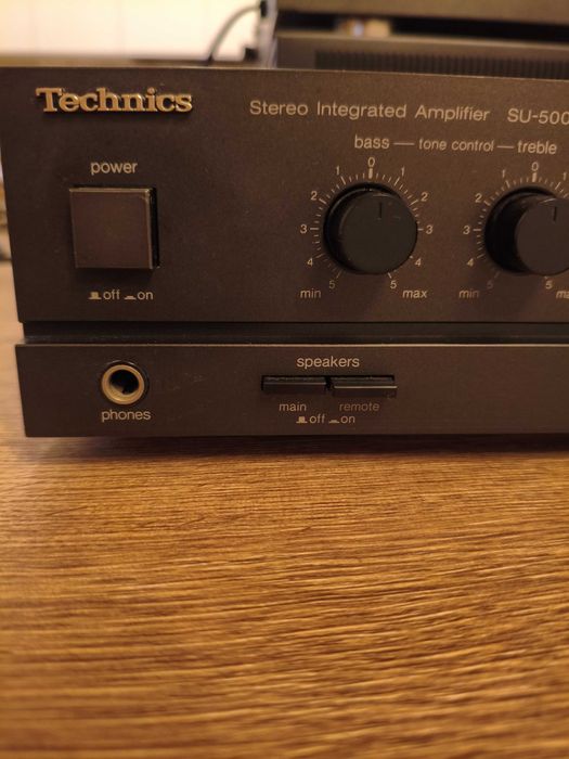 Technics SU-500 amplituner_wzmacniacz+ CD - SL-P120+ Tuner ST-600