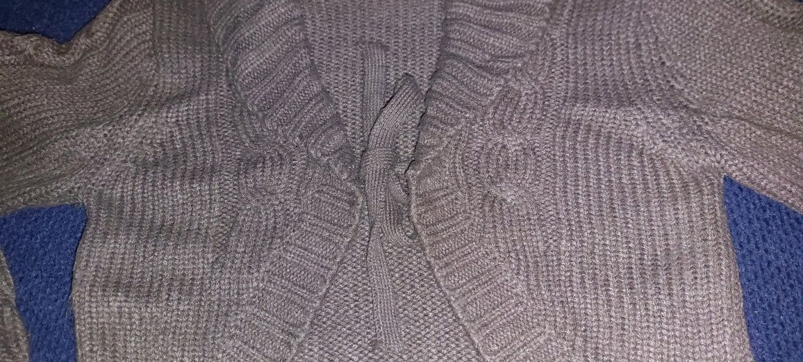 Sweter brązowy rozpinany rozmiar S Liorina