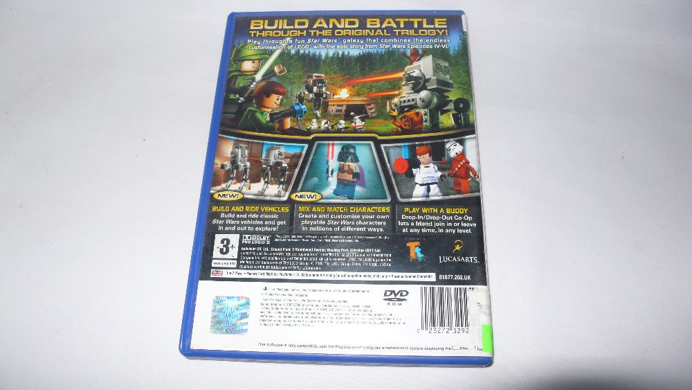 Gra do PS2 / Lego Star Wars II / Playstation2 / unikat / stan bdb
