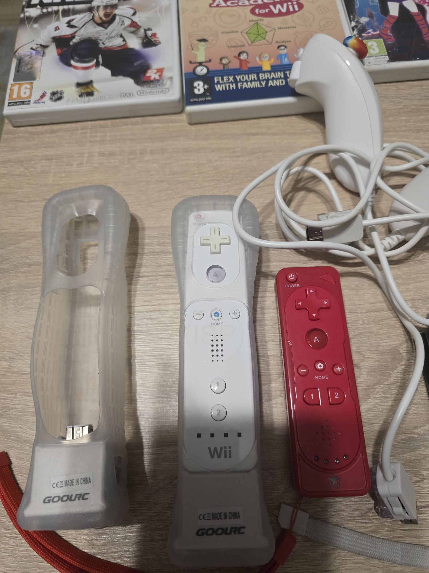 Nintendo wii cały zestaw z grami