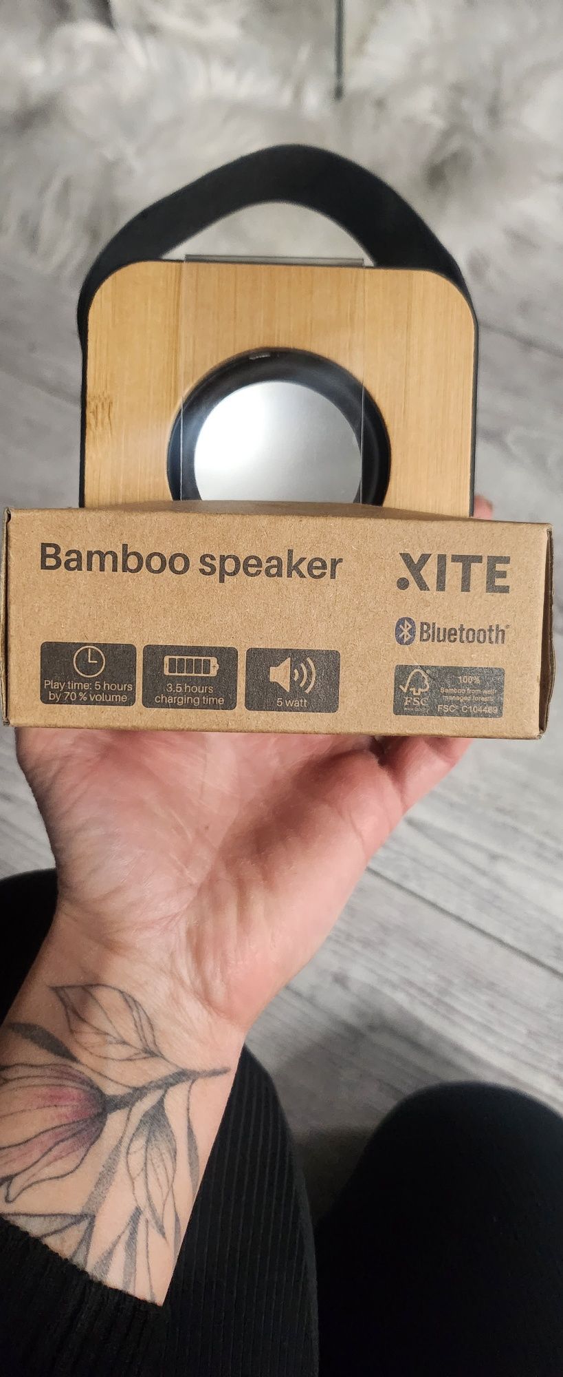 Głosnik przenośny XITE Bamboo Speaker