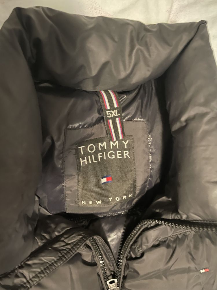 Piękny bezrękawnik puchowy dla dużej osoby 5 XL Tommy Hifiger polecam