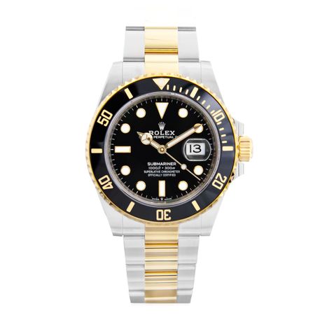Rolex Submariner Date Two Tone Black Dial ref: 116613LN