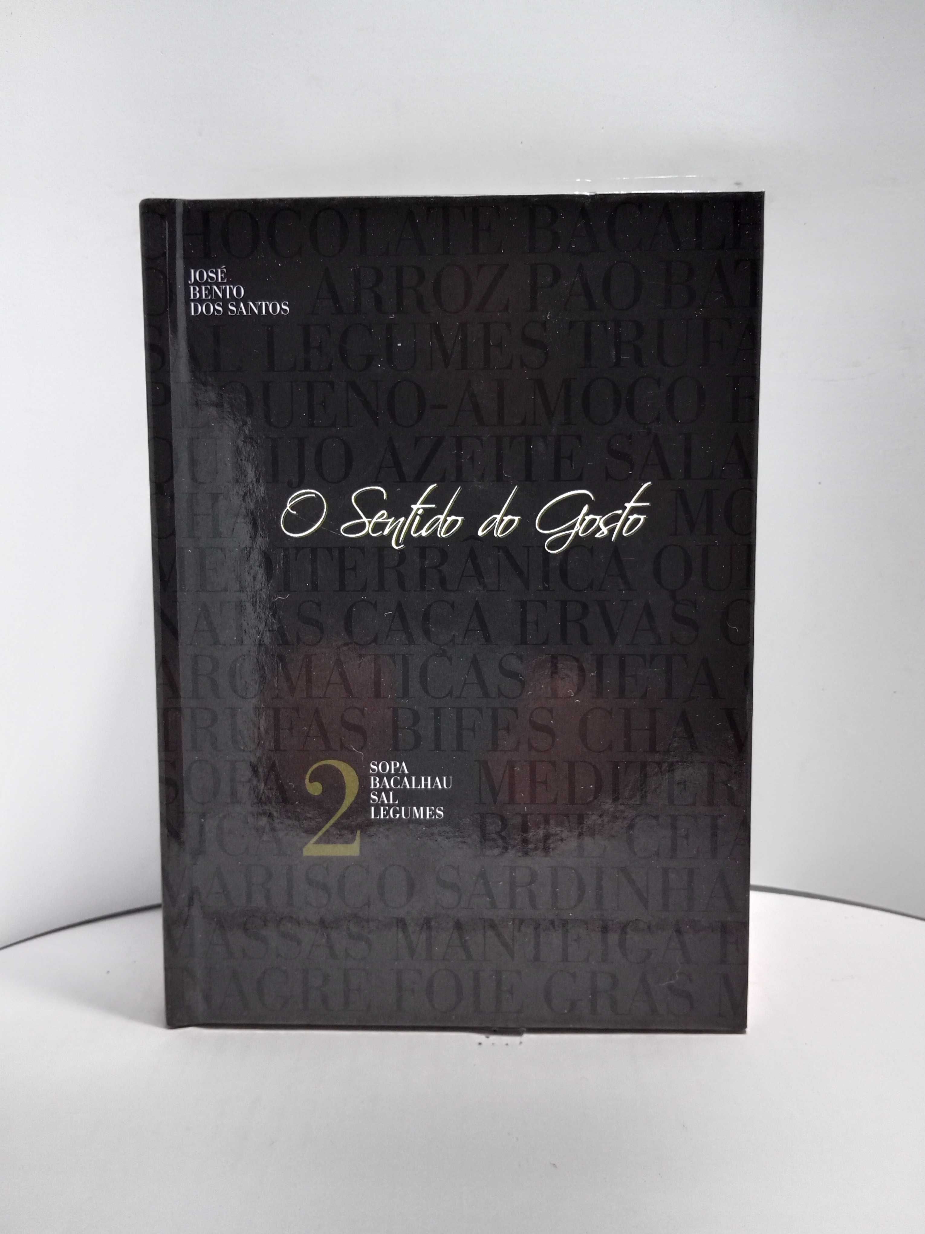 " O Sentido do Gosto " - Nº 1 e 2 - de José Bento dos Santos c/ DVD