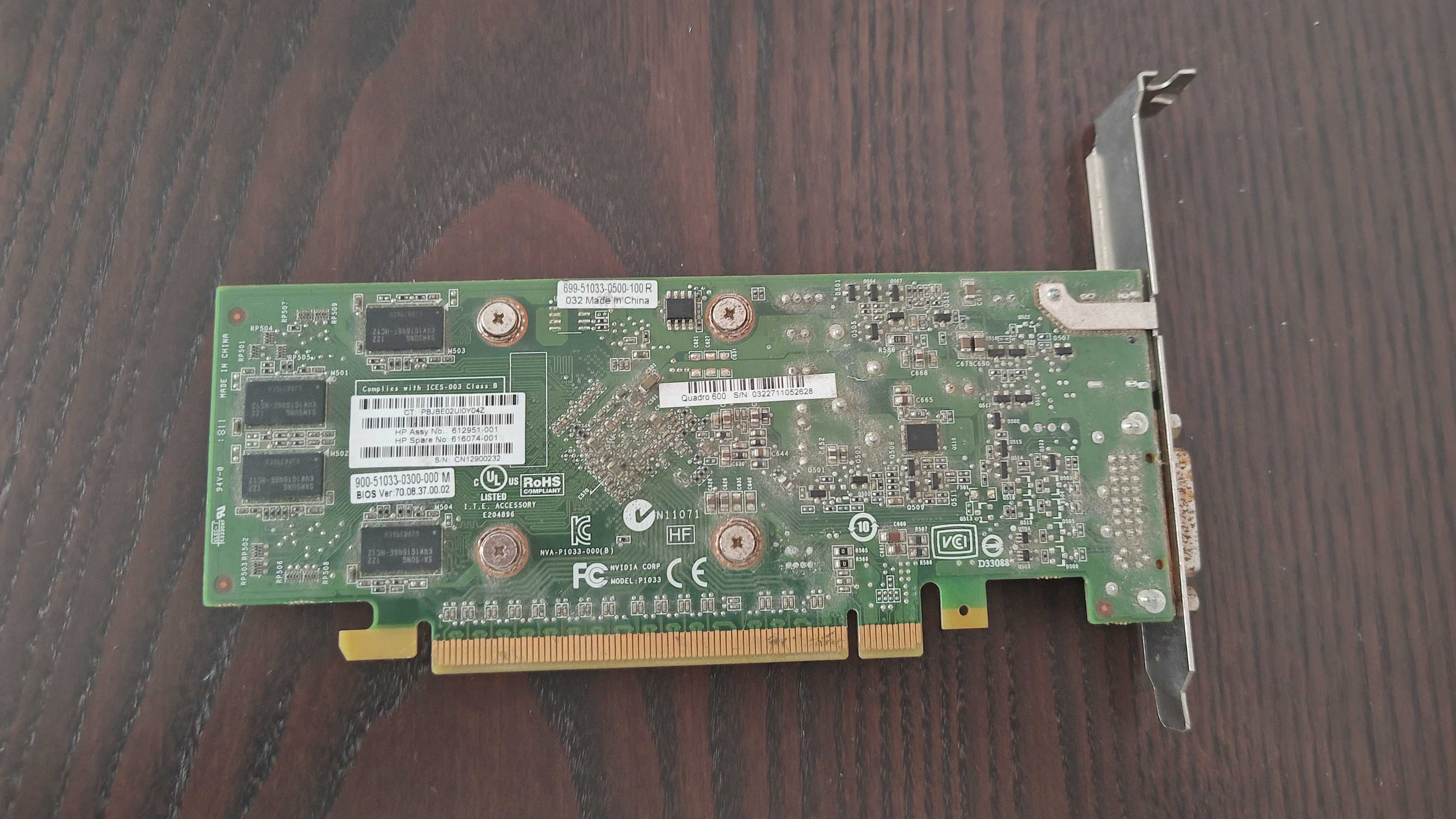Karta graficzna Nvidia Quadro 600 1GB