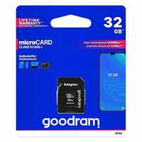 Karta Pamięci Goodram 32gb Micro Sdhc + Adapter Sd