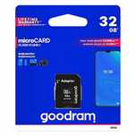 Karta Pamięci Goodram 32gb Micro Sdhc + Adapter Sd