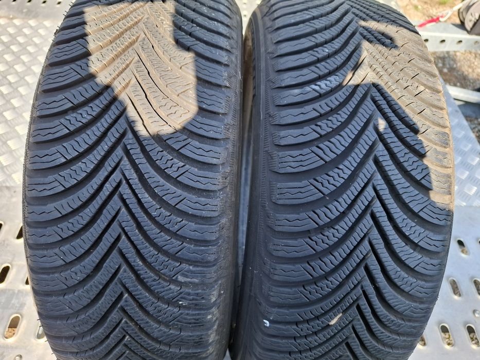 195/55R16 Michelin * Opony zimowe * 7.4mm Bieżnika * Rant * 015K