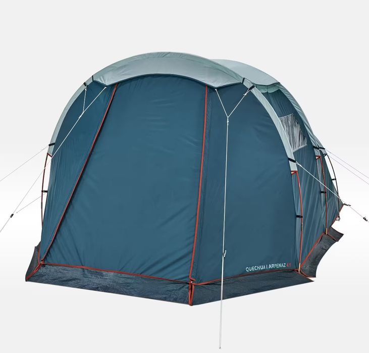 Tenda de Campismo Quechua Arpenaz 4.1 – 4 Pessoas (1 Quarto + Espaço d