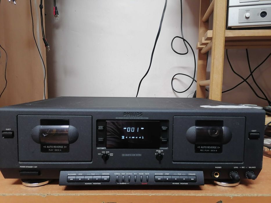 Magnetofon Philips 70FC/930  dwukasetowy casette deck