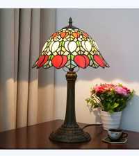 Lampa witrażowa styl Tiffany