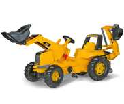 Traktor Cat z łyżką i koparką Rolly Toys 813001