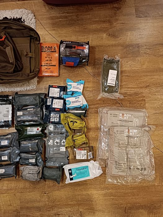 Турнікети, термоковдри, оклюзійки, гемостатики, рюкзаки, бандажі та ін