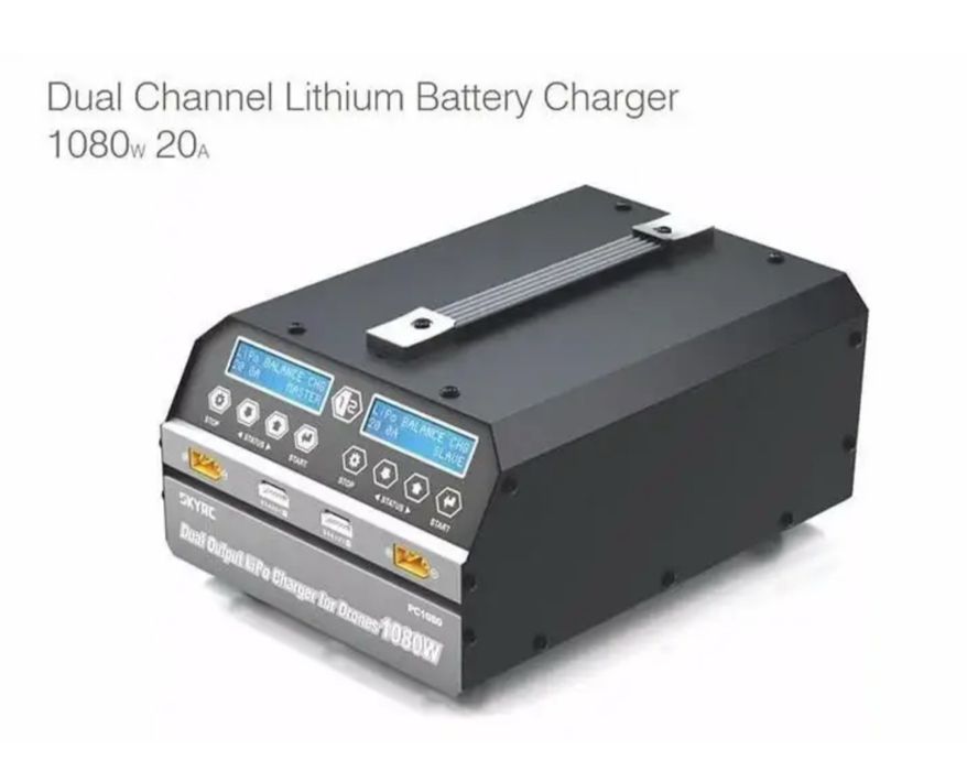 Двоканальний зарядний пристрій SkyRC PC1080 2x540W 20A