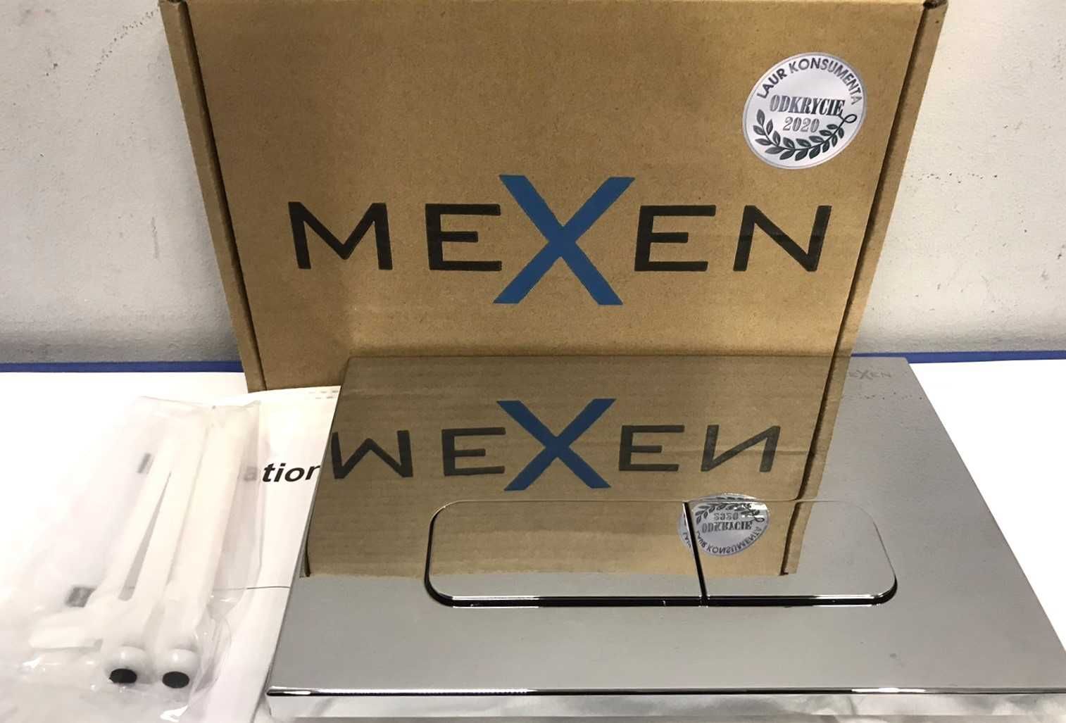 Кнопка смыва для инсталляции MEXEN FENIX 02 CHROME MEX-600201