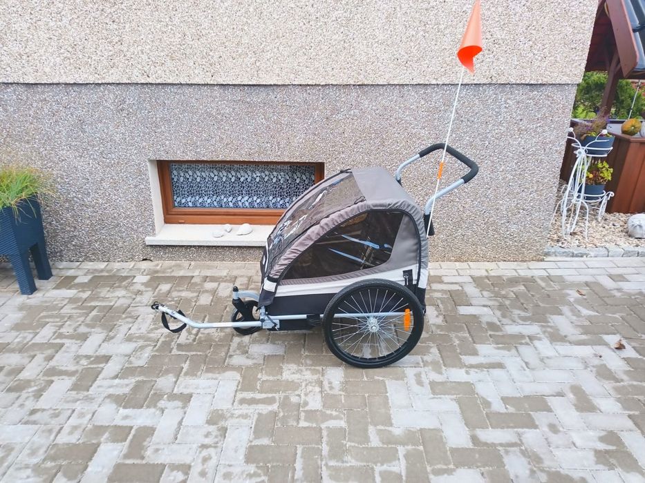 Przyczepka rowerowa dla dzieci