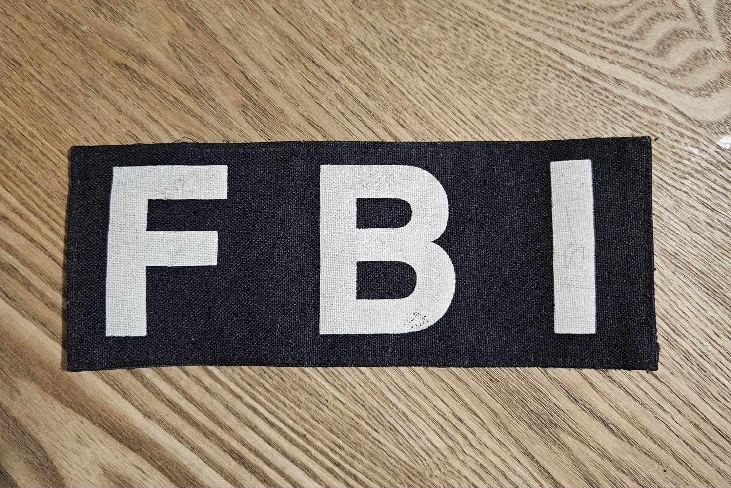 Naszywka patch patka FBI 25x10