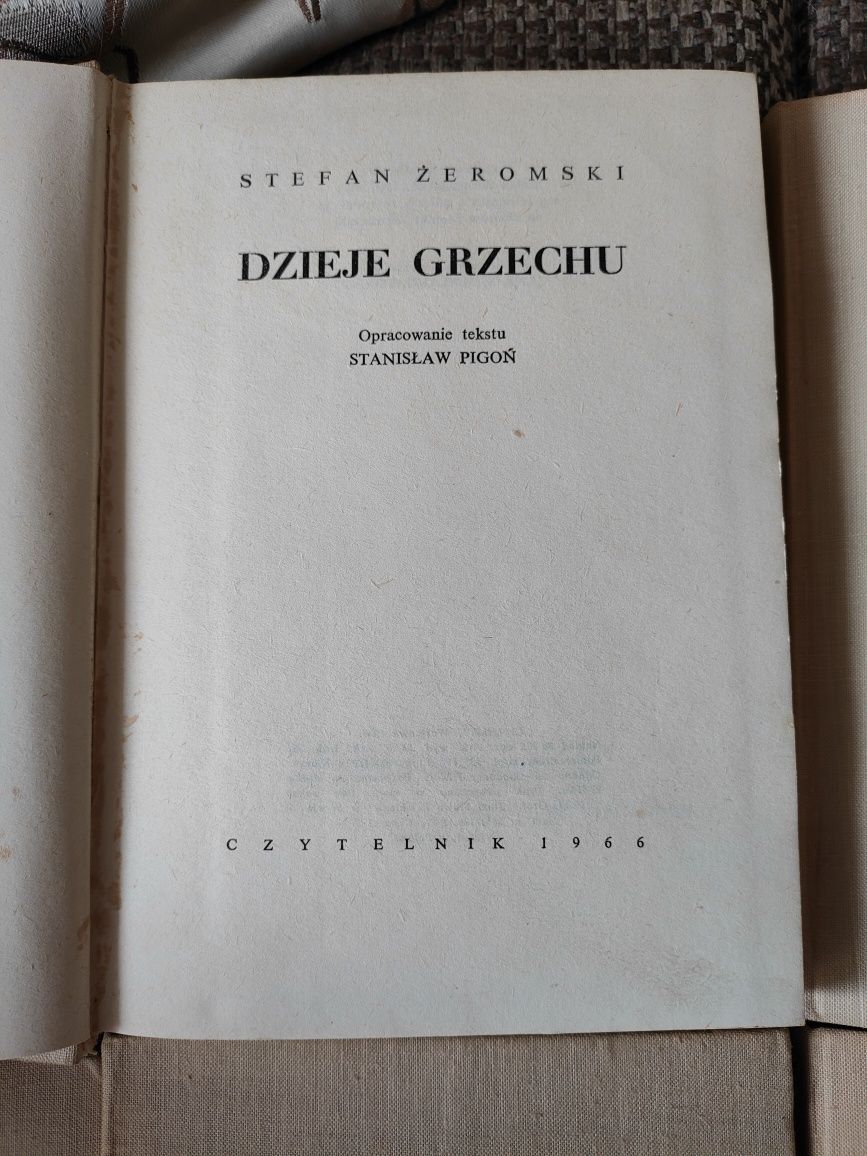 Stefan Żeromski 7 książek 1964/1966