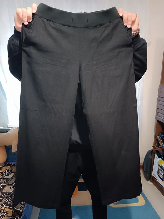 Чорні штани, широкі