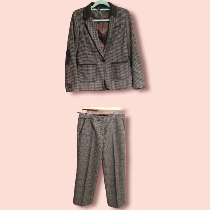 Garnitur w kratę