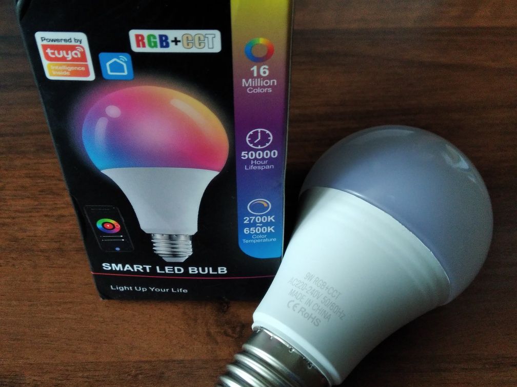 Лампа RGB Smart led