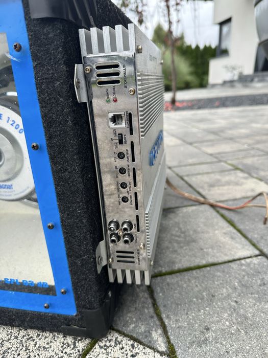 Subwoofer Magnat + wzmacniacz Crunch 800w